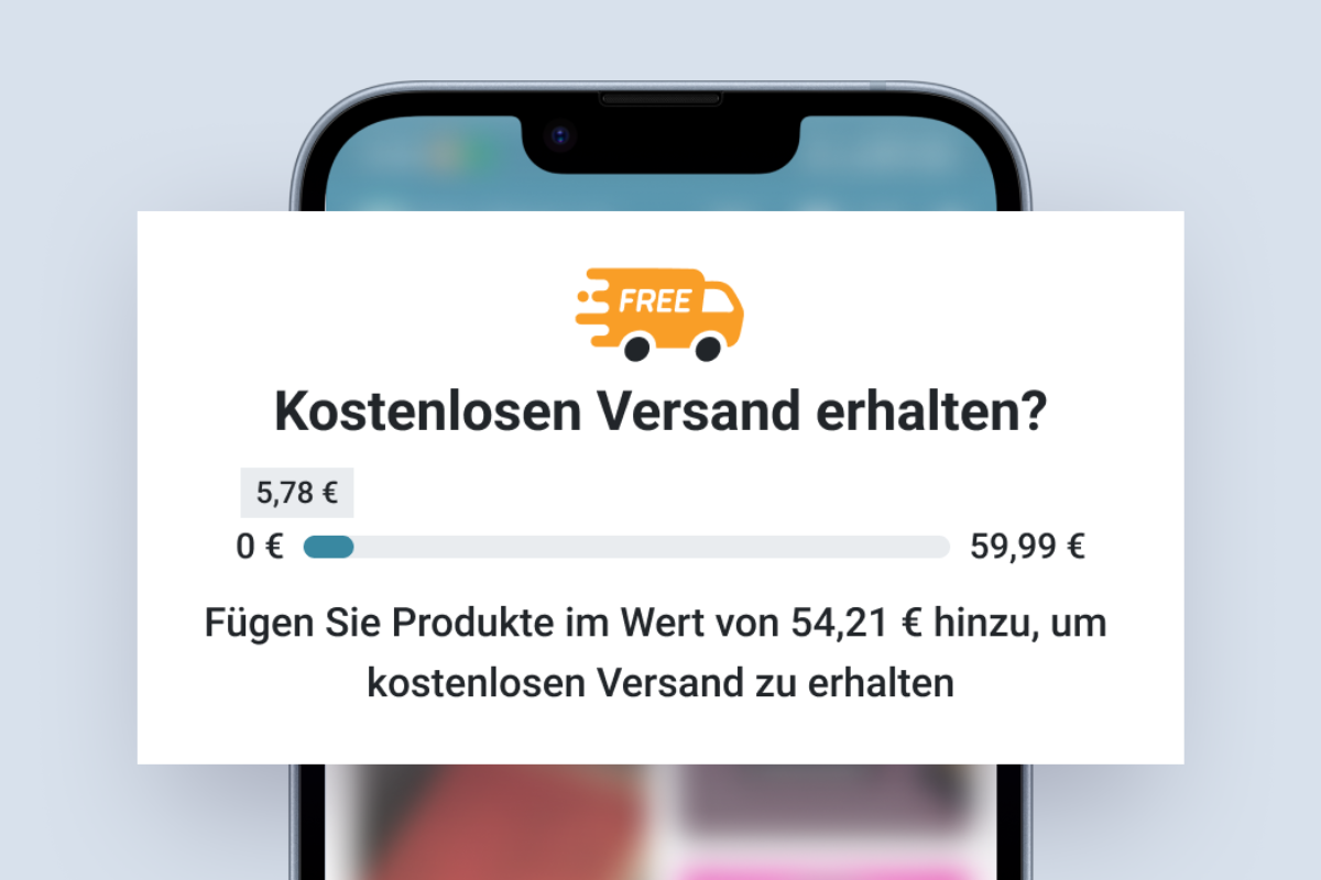 Versandkosten Motivator